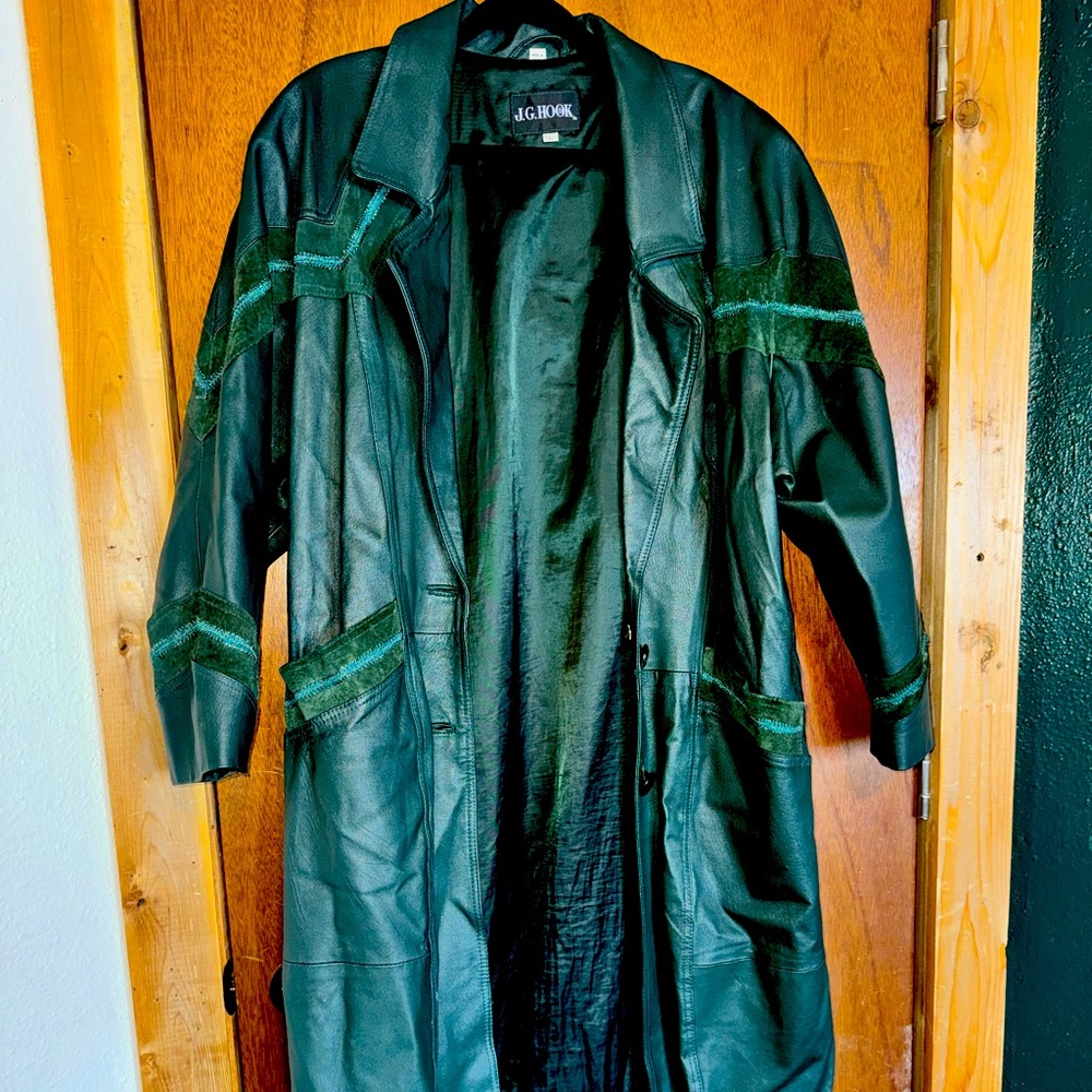 J.G. Hook leather jacket.